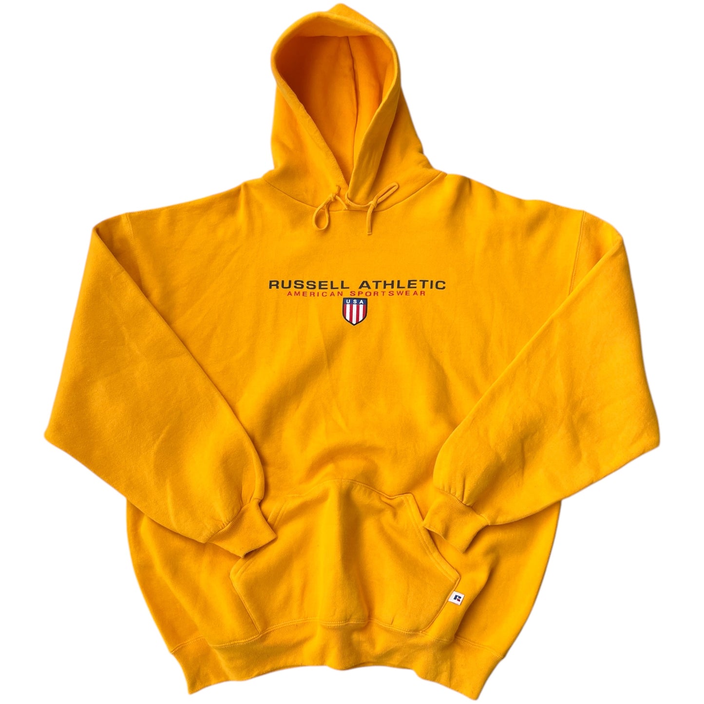 90s Russel Athletic Spellout Hoodie