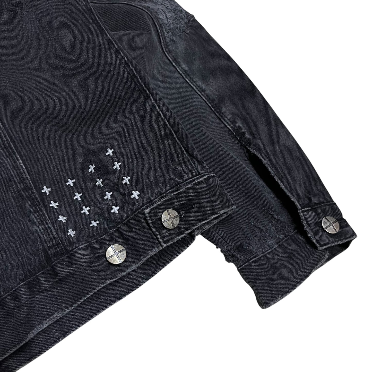 Ksubi Boro Distressing Denim Jacket